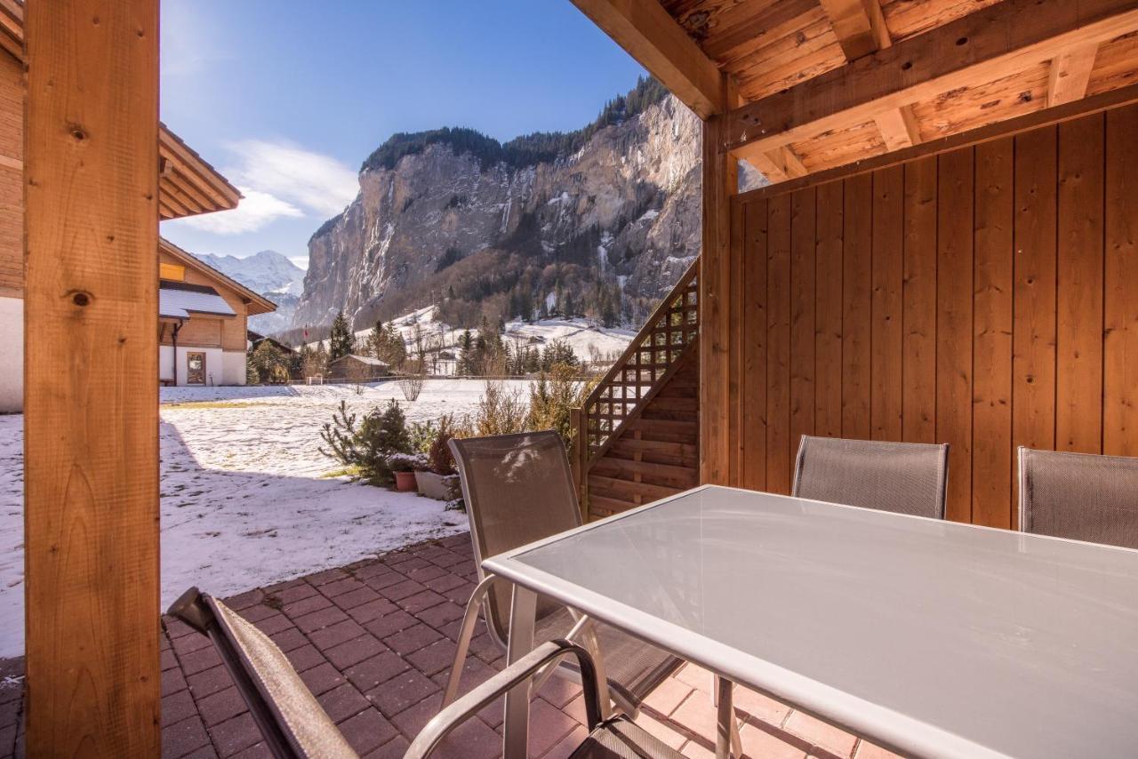 Luterbach Apartment Lauterbrunnen Bagian luar foto