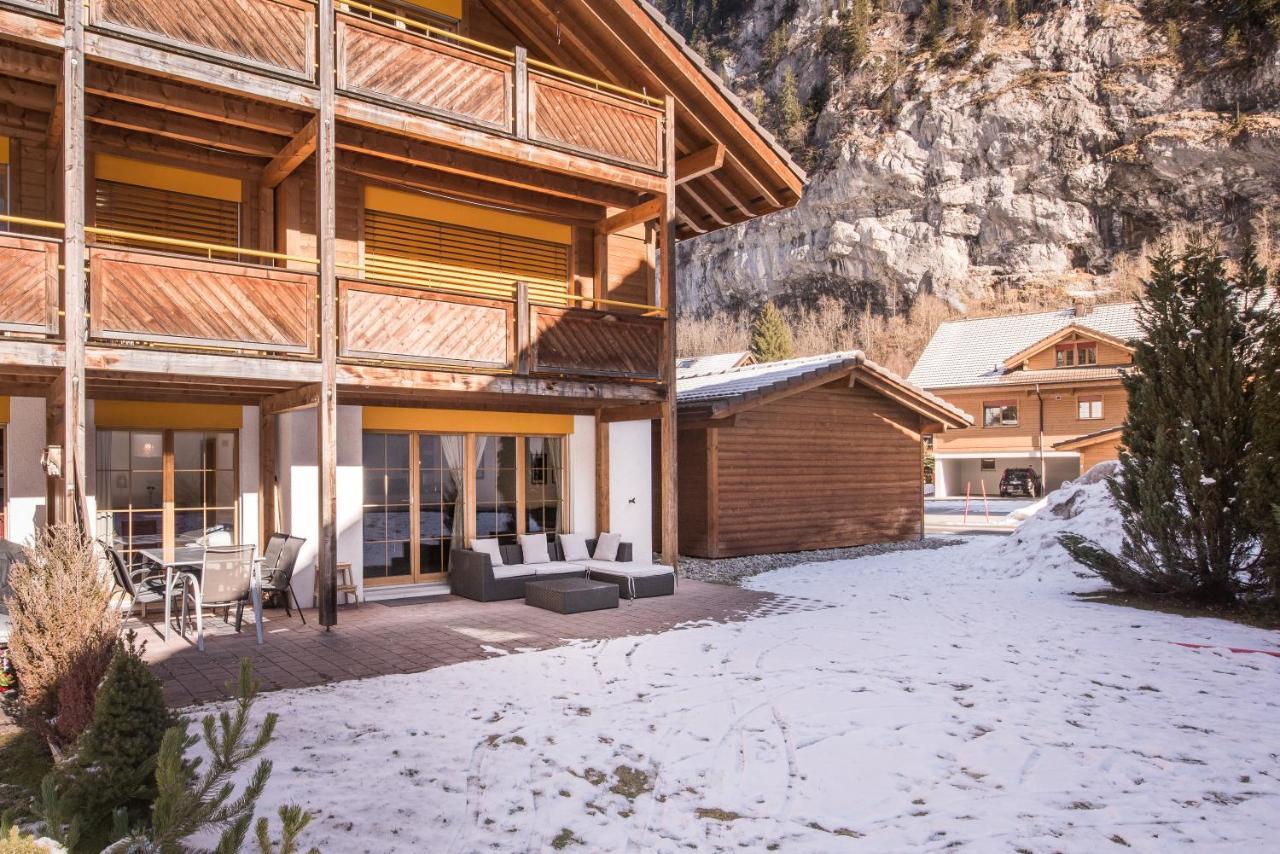 Luterbach Apartment Lauterbrunnen Bagian luar foto
